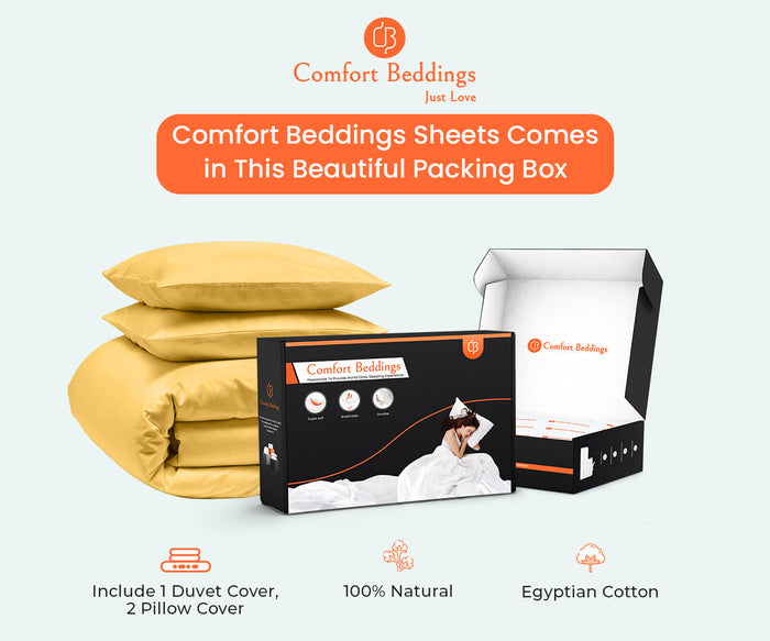 Golden Duvet Covers