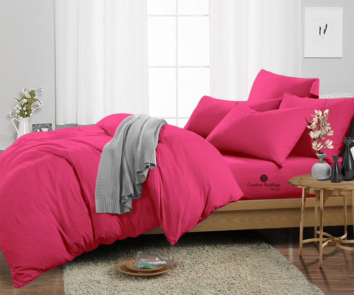 Hot Pink Duvet Cover