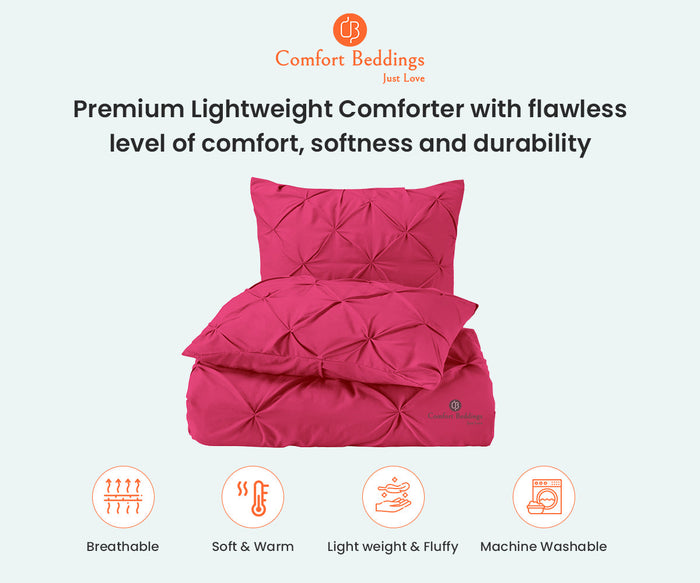 Hot Pink Pinch Comforter
