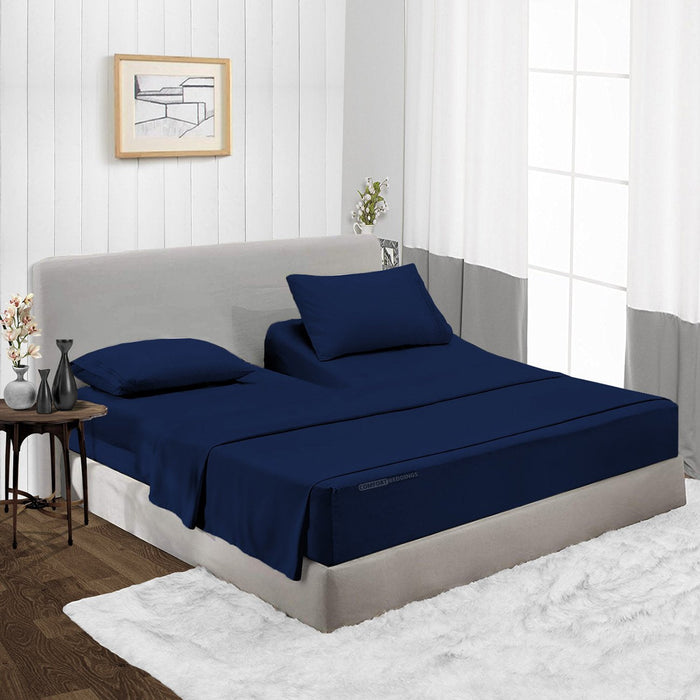 Navy Blue Split Head Sheets