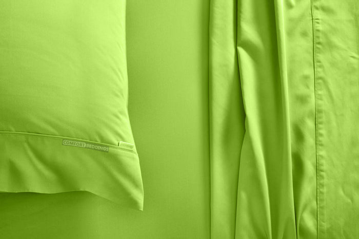 Parrot green flat sheet only