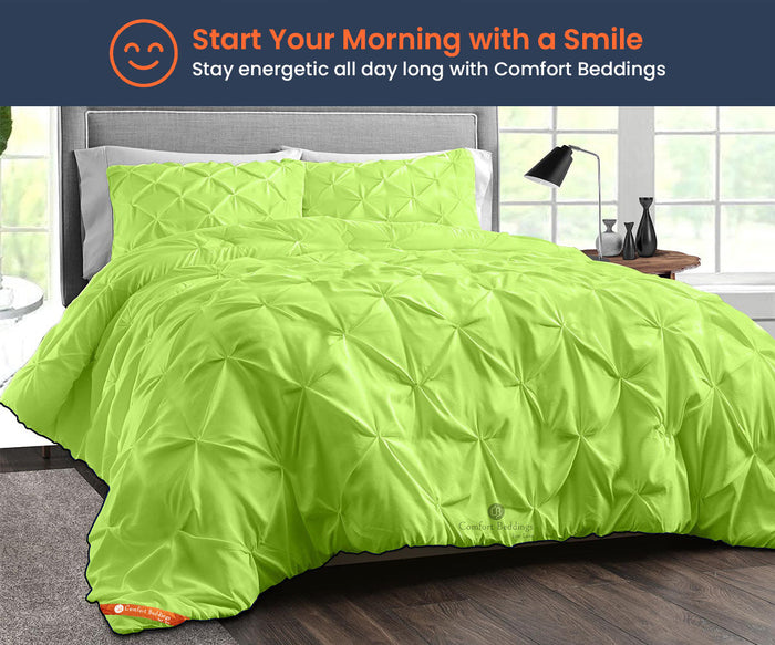 Parrot Green Pinch Comforter