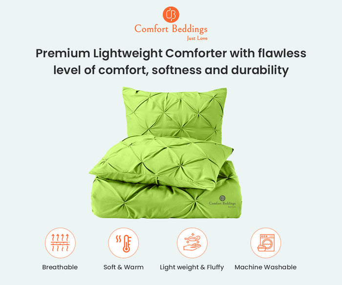 Parrot Green Pinch Comforter