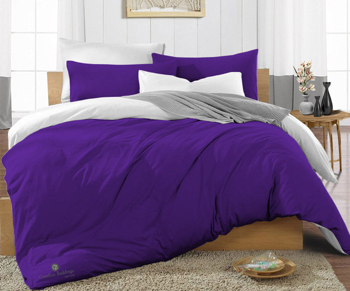 Purple Reversible Duvet Covers