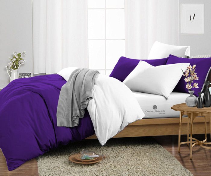 Purple Reversible Duvet Covers