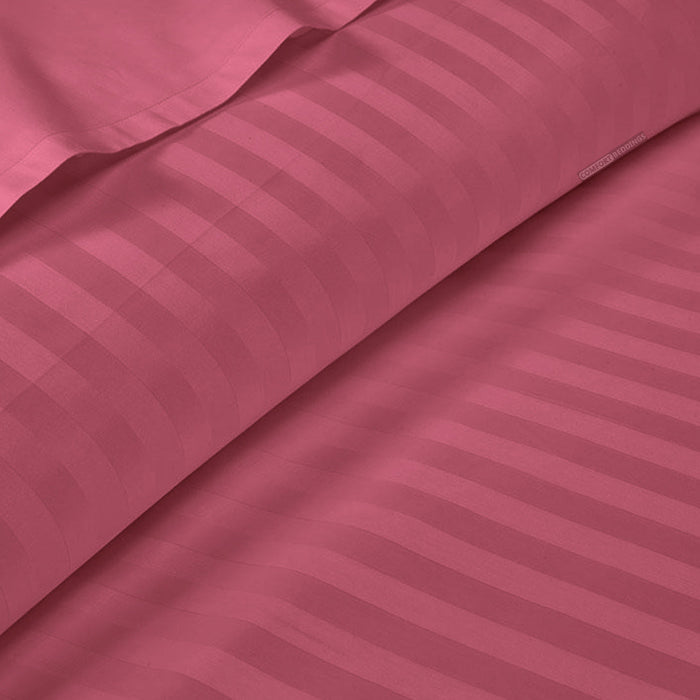 Rose Berry Stripe Fitted Sheets
