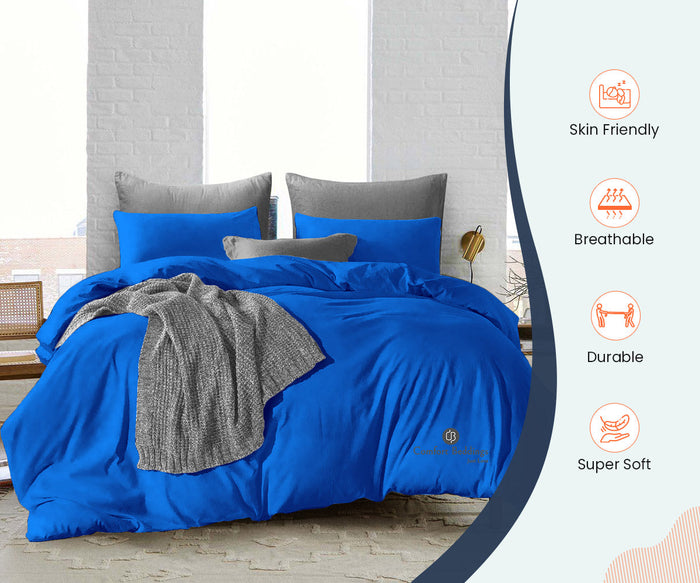 Royal Blue Duvet Cover