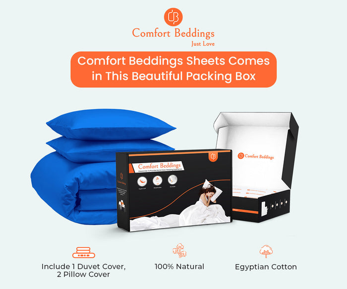 Royal Blue Duvet Cover
