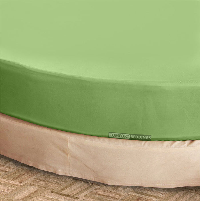 Sage Round Bed Sheets