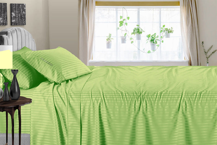 Sage Stripe Sheet