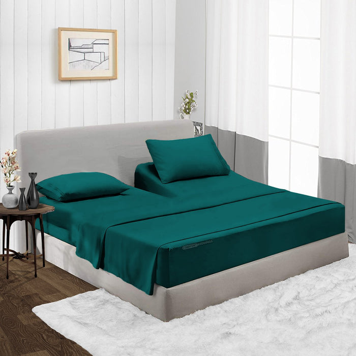 Teal Split Head Sheets