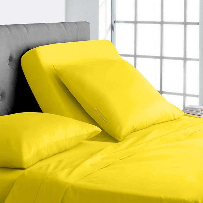 Yellow Split Head Sheets Set