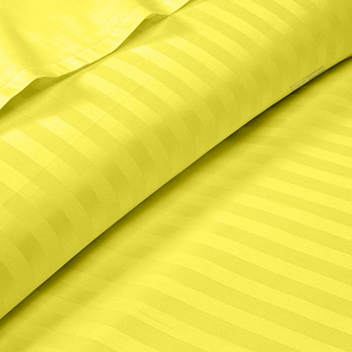 Yellow Stripe Fitted Sheets