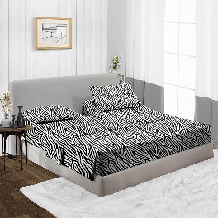 Zebra Print Split Head Sheets