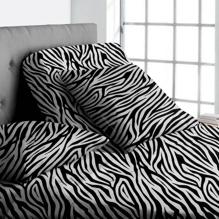 Zebra Print Split Head Sheets