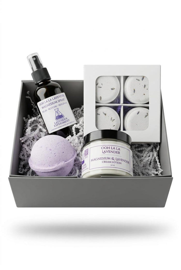 Magnesium Magic™ Premium Gift Box | The Ultimate Lavender Relaxation Experience