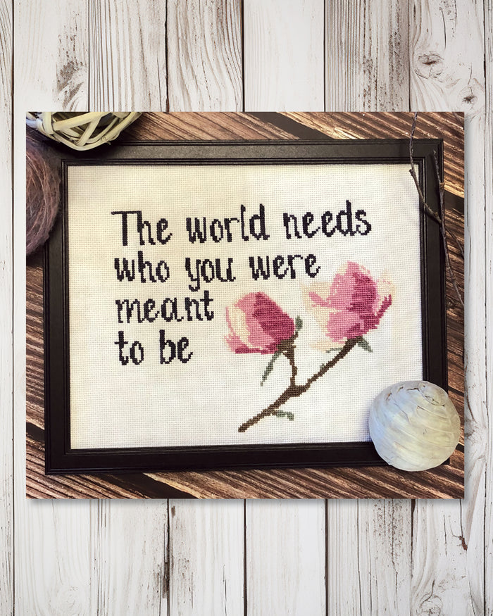 Magnolia Cross Stitch Pattern