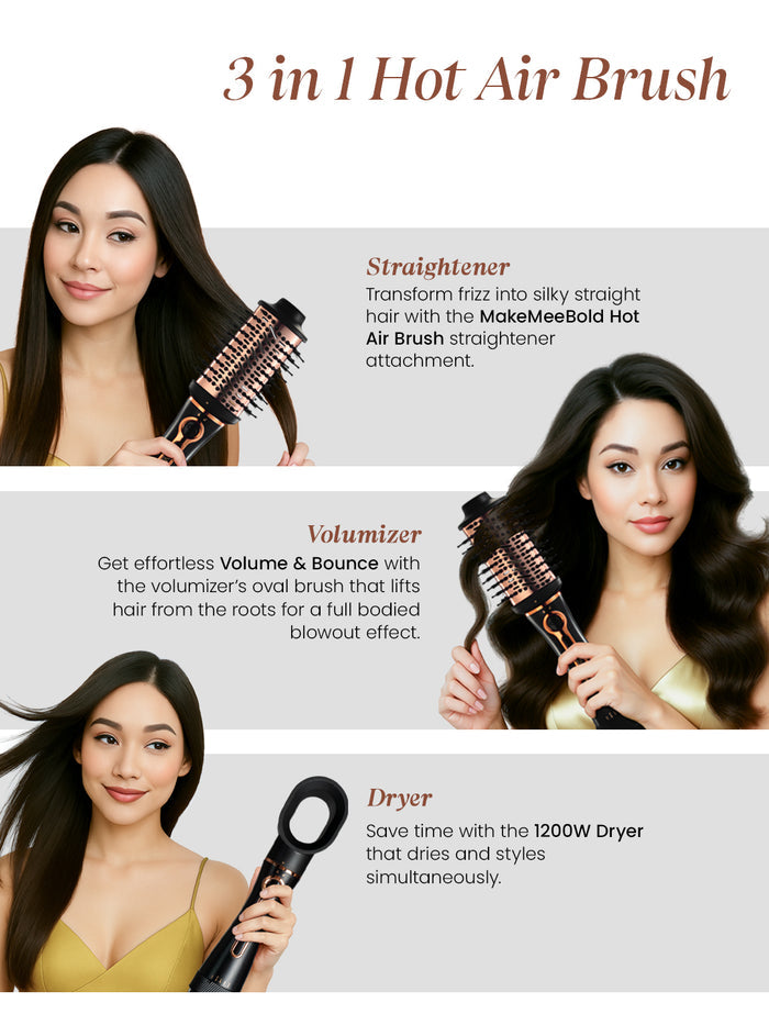 MakeMeeBold Ultimate Hair Styling & Care Kit