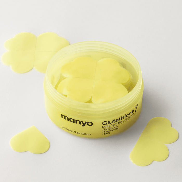 Manyo Glutathione 7 Dark Spot Serum Patch (30 Patches) لاصقة سيروم مانيو جلوتاثيون 7 للبقع الداكنة - Princess Cosmetics Qatar