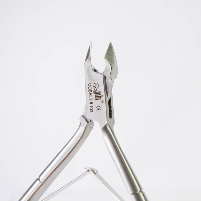 MBI-102D 1/2 Jaw Cuticle Nipper | Double Spring