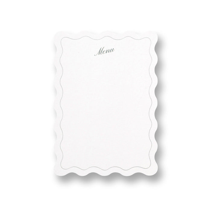 Menu Cards - Set of 20