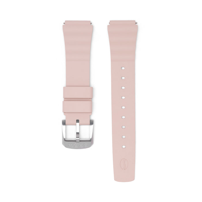 Metric Lite - Rubber Strap in Rose 18.00mm