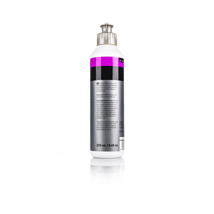 Koch-Chemie Micro Cut 250ml side view on a white background.