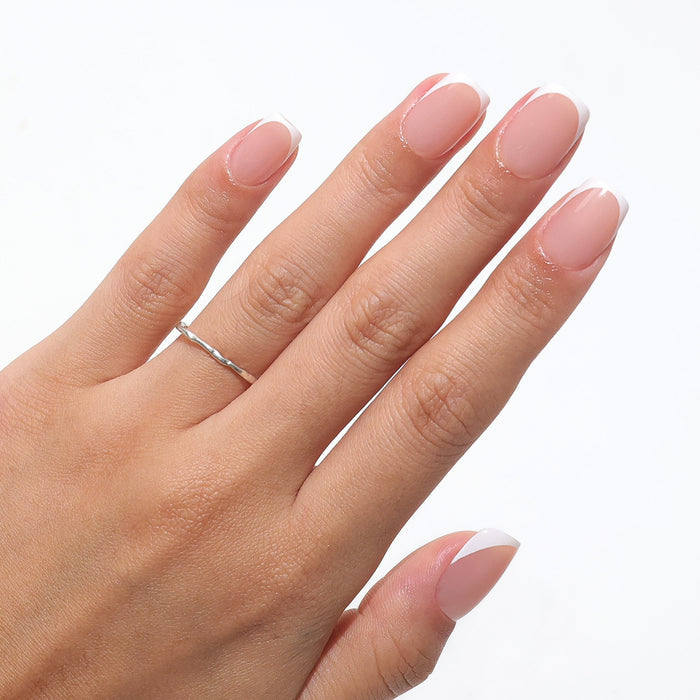 Micro French Tip | Short Square | SALON PRESS™