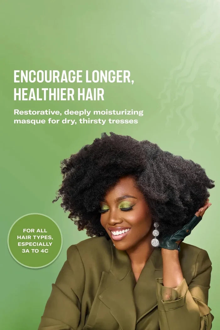 MIELLE ROSEMARY MINT STRENGTHENING HAIR MASQUE 12oz MIELLE ORGANICS