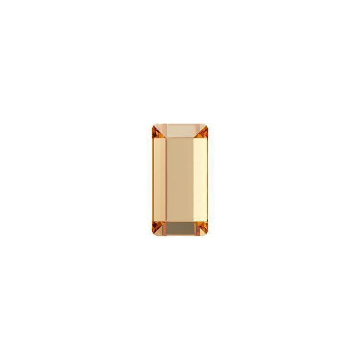 MINI BAGUETTE FLAT BACK - CRYSTAL GOLDEN SHADOW