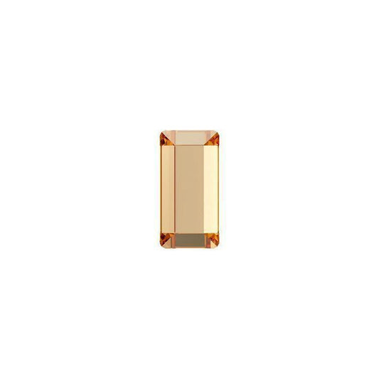 MINI BAGUETTE FLAT BACK - CRYSTAL GOLDEN SHADOW