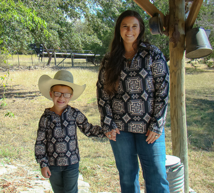 Mini Down In The Hills Pullover