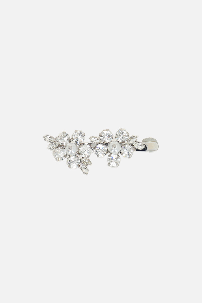 mini Hellebore Flower hair clip