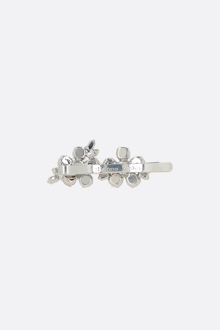mini Hellebore Flower hair clip
