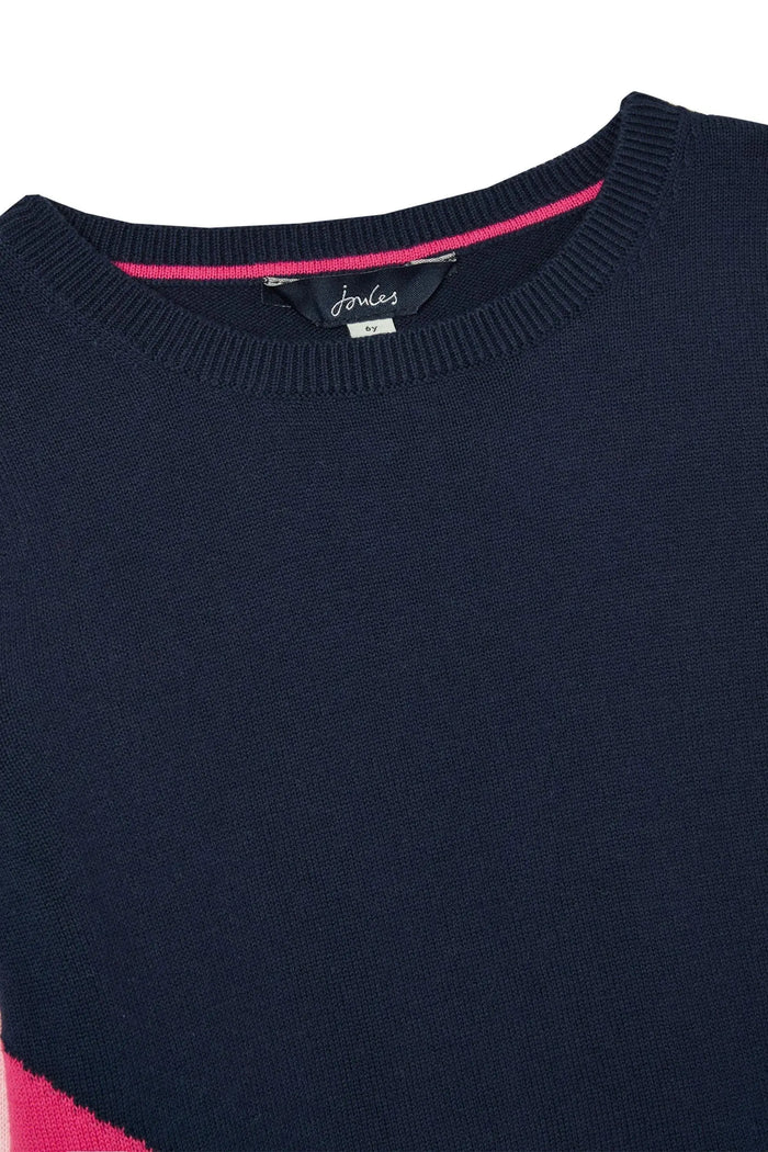 Miranda Crewneck Sweater - Rainbow Horse  | Joules | Joules | Jenni Kidz