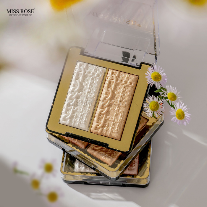 Shop Miss Rose 2 in 1 Highlighter Palette online in pakistan