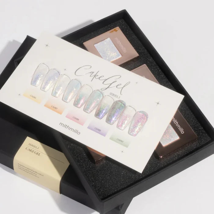 MITHMILLO Flower Cakegel Series 3 Opal Glitter Collection