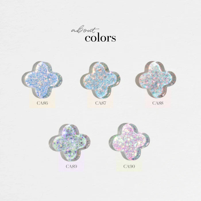 MITHMILLO Flower Cakegel Series 3 Opal Glitter Collection