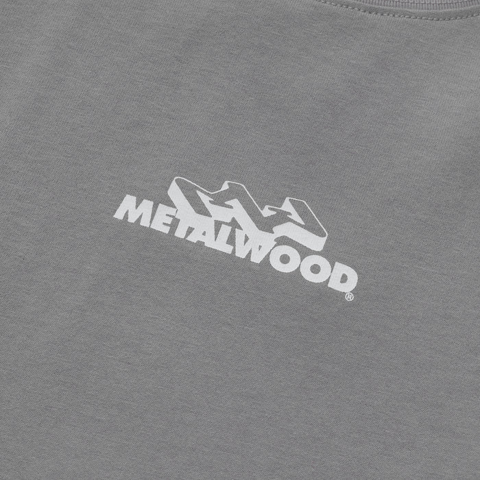 Mountaineer Raglan T-Shirt (Grey/Pink)