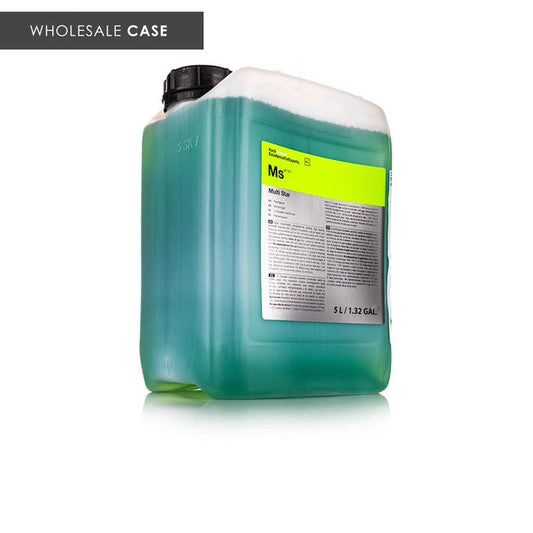 Koch-Chemie Multi Star 5L bottle front view with the text "Wholesale Case" on a white background.