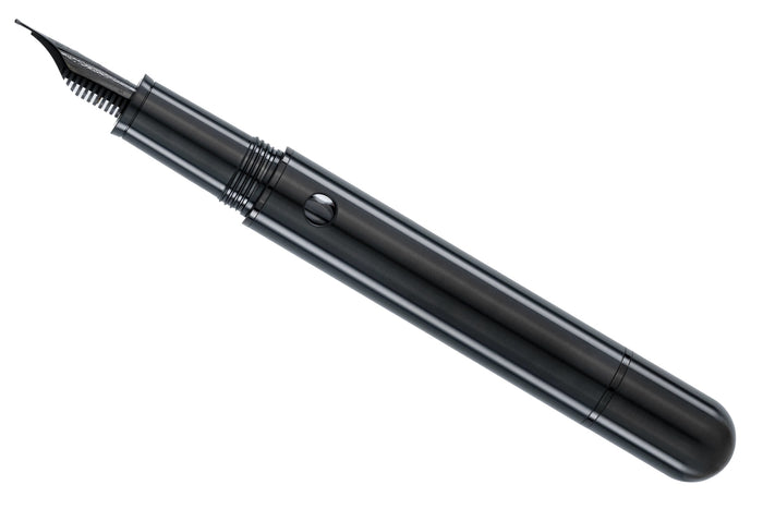 Nahvalur Nautilus Cephalopod Black Ebonite Fountain Pen
