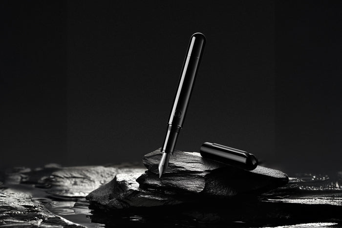 Nahvalur Nautilus Cephalopod Black Ebonite Fountain Pen