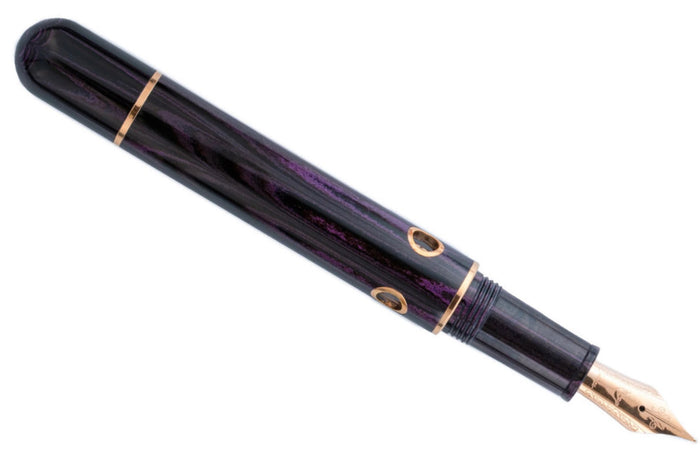Nahvalur Nautilus Stylophora Berry Ebonite Fountain Pen