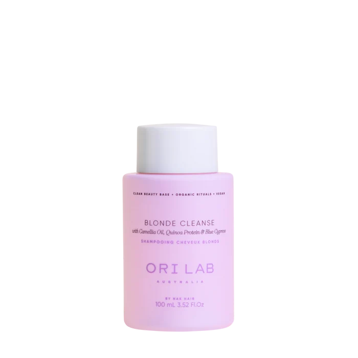 NAK Hair ORI Lab BLONDE Cleanse Shampoo TRAVEL 100ml