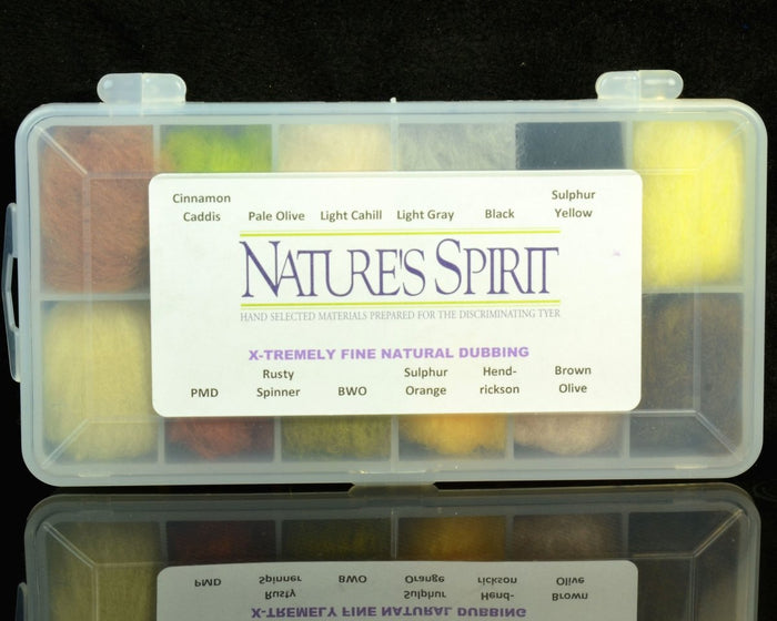 Nature's Spirit X-tremely Fine Dubbing Dispenser - Spawn Fly Fish - Nature's Spirit