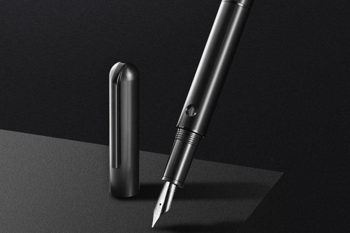 Nautilus Ti Black Titanium Fountain Pen