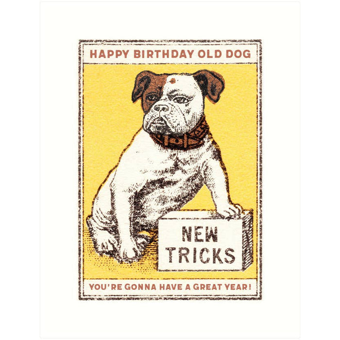 New Tricks Birthday Card