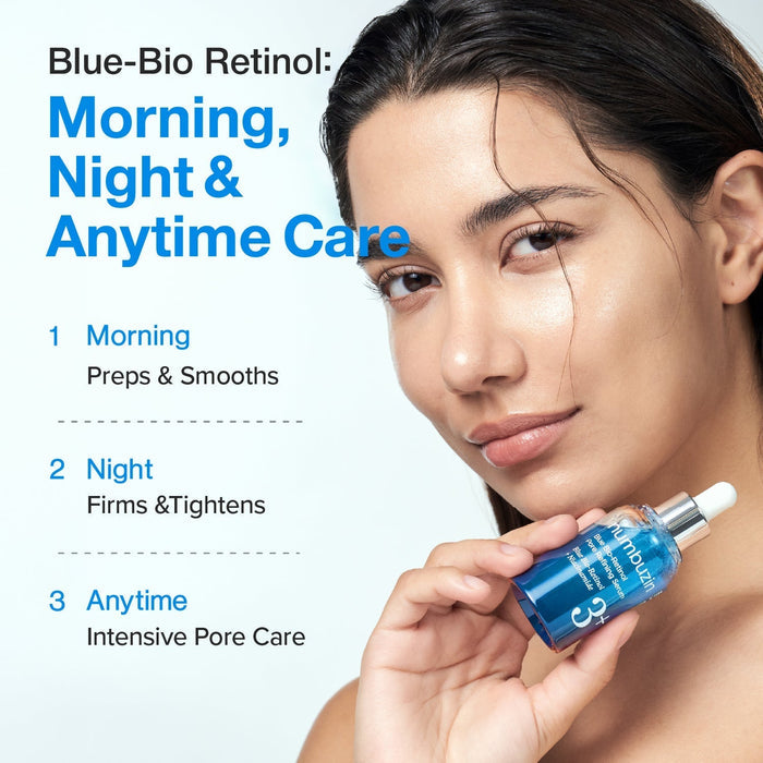 Numbuzin No.3 Blue Bio-Retinol Pore Refining Serum 30ml - DOKAN