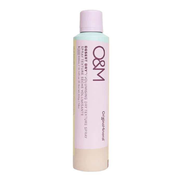 O & M ORIGINAL & MINERAL DESERT DRY TEXTURE SPRAY 300ML