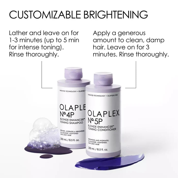 Olaplex No.4P Blonde Enhancer Toning Shampoo 250ml